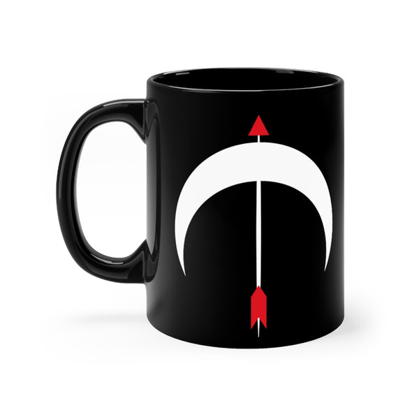 Sagittarius Midnight Black Mug