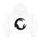 Capricorn Midnight Crop Hoodie