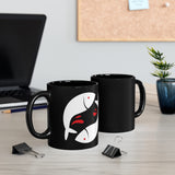 Pisces Midnight Black Mug