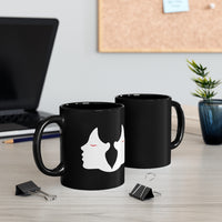 Gemini Midnight Black Mug