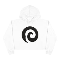 Aries Midnight Crop Hoodie