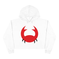 Cancer Midnight Crop Hoodie