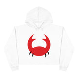 Cancer Midnight Crop Hoodie