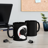 Virgo Midnight Black Mug