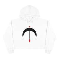 Sagittarius Midnight Crop Hoodie