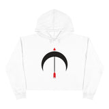 Sagittarius Midnight Crop Hoodie