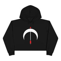 Sagittarius Midnight Crop Hoodie