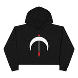 Sagittarius Midnight Crop Hoodie