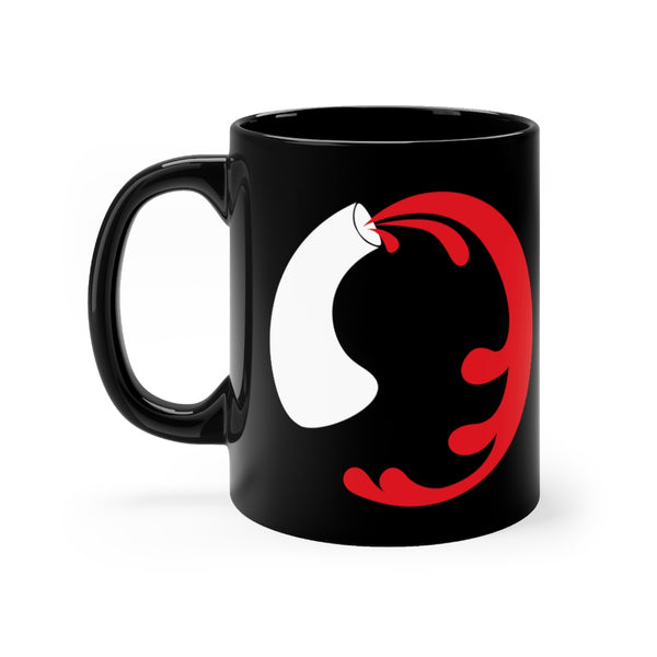 Aquarius Midnight Black Mug