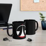 Libra Midnight Black Mug