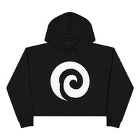 Aries Midnight Crop Hoodie