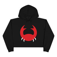 Cancer Midnight Crop Hoodie