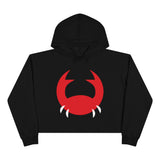 Cancer Midnight Crop Hoodie