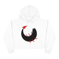 Scorpio Midnight Crop Hoodie