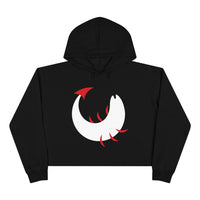 Scorpio Midnight Crop Hoodie